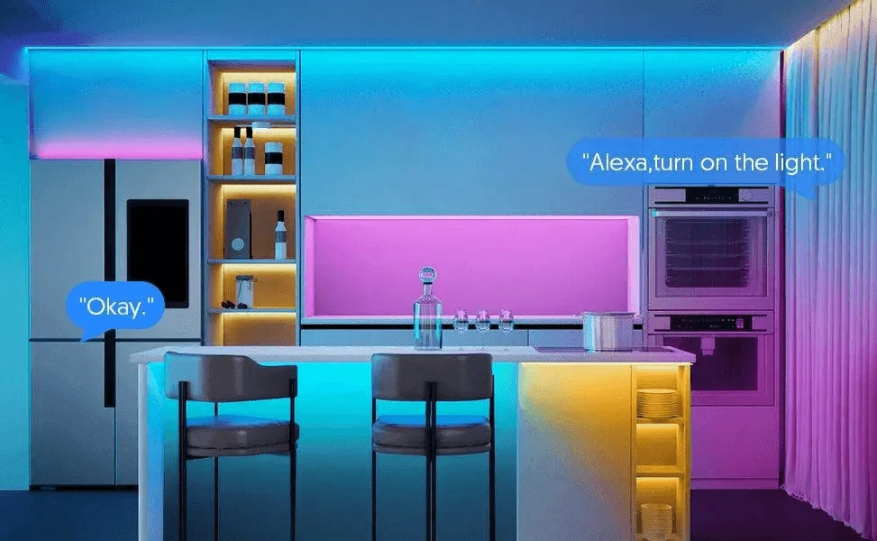 Đèn LED dây thông minh RGBCCT 16 triệu màu Chống nước IP65 - Image 5