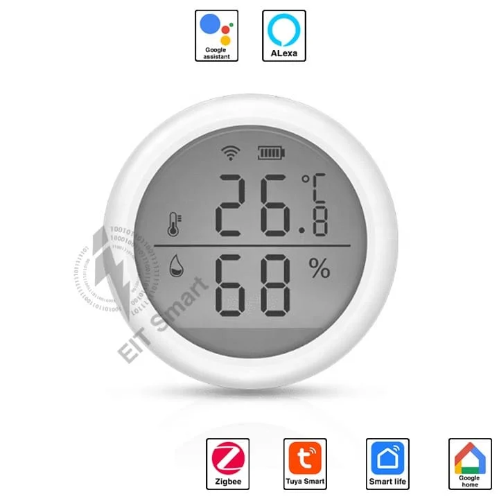 Cảm biến thông minh đo nhiệt độ - độ ẩm EIT Smart, kết nối Zigbee