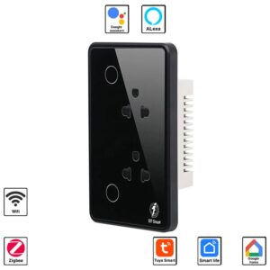 Ổ cắm thông minh EITsmart kết nối Wifi/Zigbee 16A Viền PC