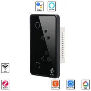 Ổ cắm thông minh EITsmart kết nối Wifi/Zigbee 16A Viền PC