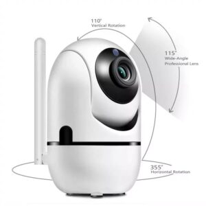 Camera PTZ Thông Minh WiFi, đàm thoại 2 chiều, phát hiện chuyển động, Panoramicview (Indoor)