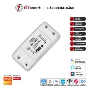 Cầu dao đóng cắt thông minh DIY, kết nối WiFi, 10A