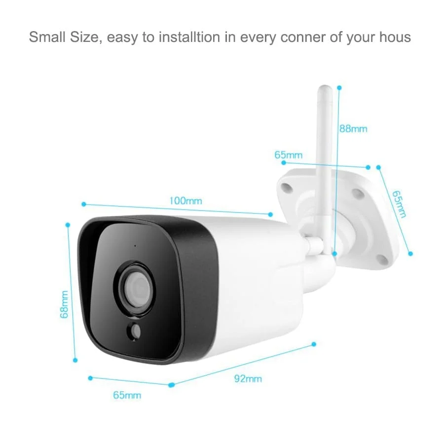 Camera thông minh WiFi, đàm thoại 2 chiều, Full-HD, chống nước IP66 - Image 2