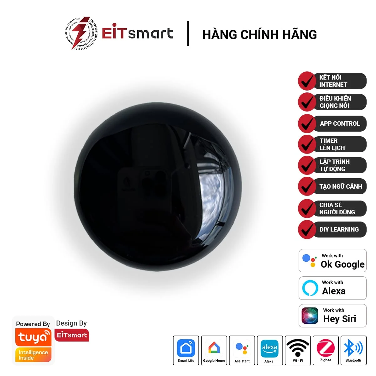 Bộ điều khiển hồng ngoại thông minh WiFi EITsmart Đa năng - Image 2
