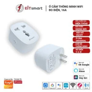 Ổ cắm thông minh WiFi EITsmart Đo điện 16A Universal