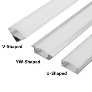 Máng nhôm định hình LED dây