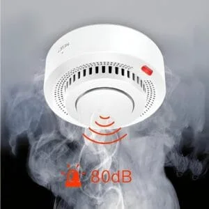 Cảm biến báo khói thông minh WiFi, tích hợp chuông báo 80dB