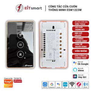 Công tắc cửa cuốn thông minh WiFi EITsmart Hỗ trợ RF Cao cấp