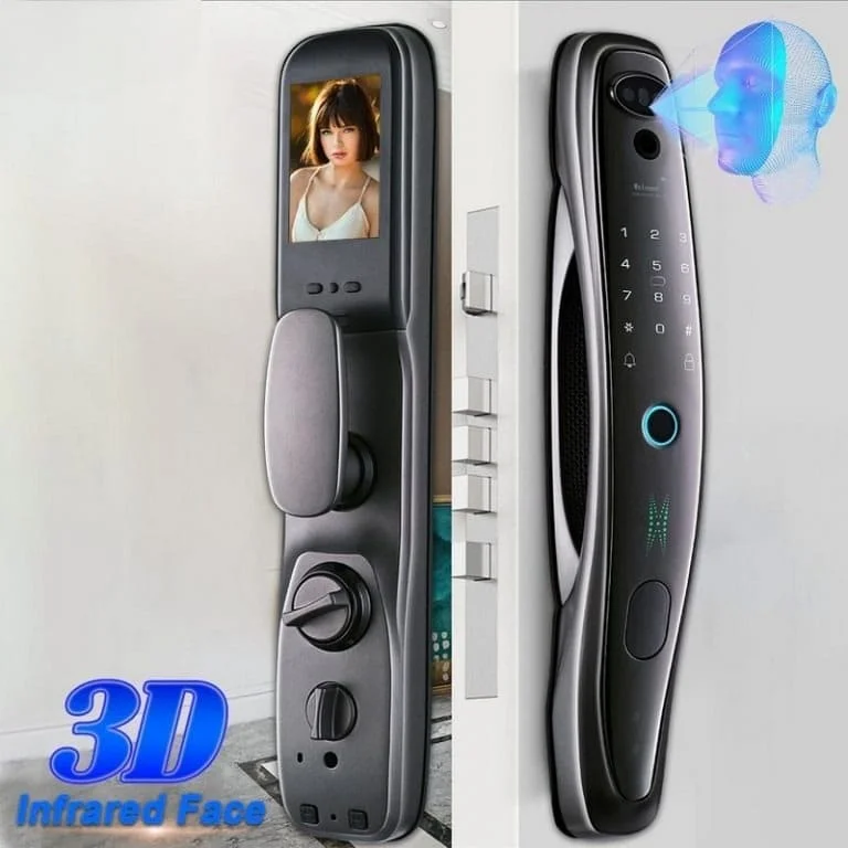 Khóa cửa FaceID 3D Tuya WL08-F - Image 2